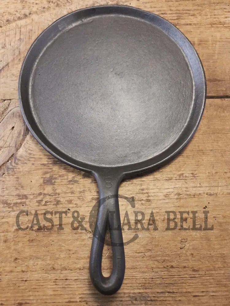 Piece of American history. Late 1800βs antique Gate marked Round Cast Iron Stove Eye Griddle. Elegant and hard working.