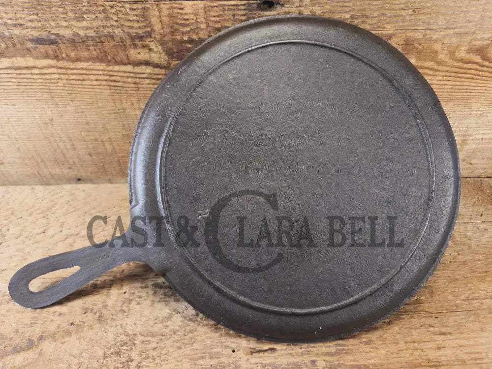 Piece of American history. Late 1800βs antique Gate marked Round Cast Iron Stove Eye Griddle. Elegant and hard working.