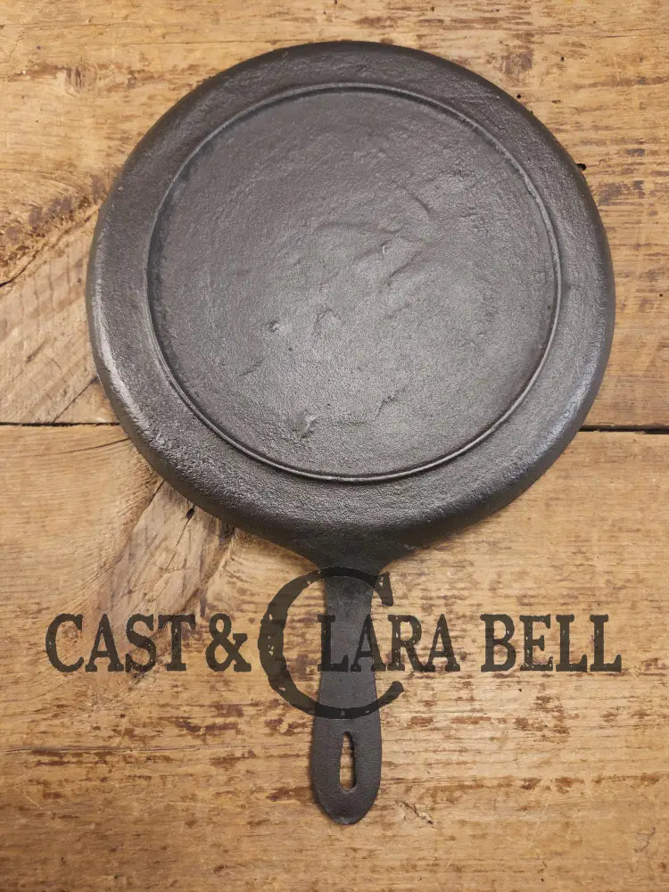 Piece of American history. Late 1800’s unknown antique Gate marked Round Cast Iron Stove Eye Griddle. Great daily user!