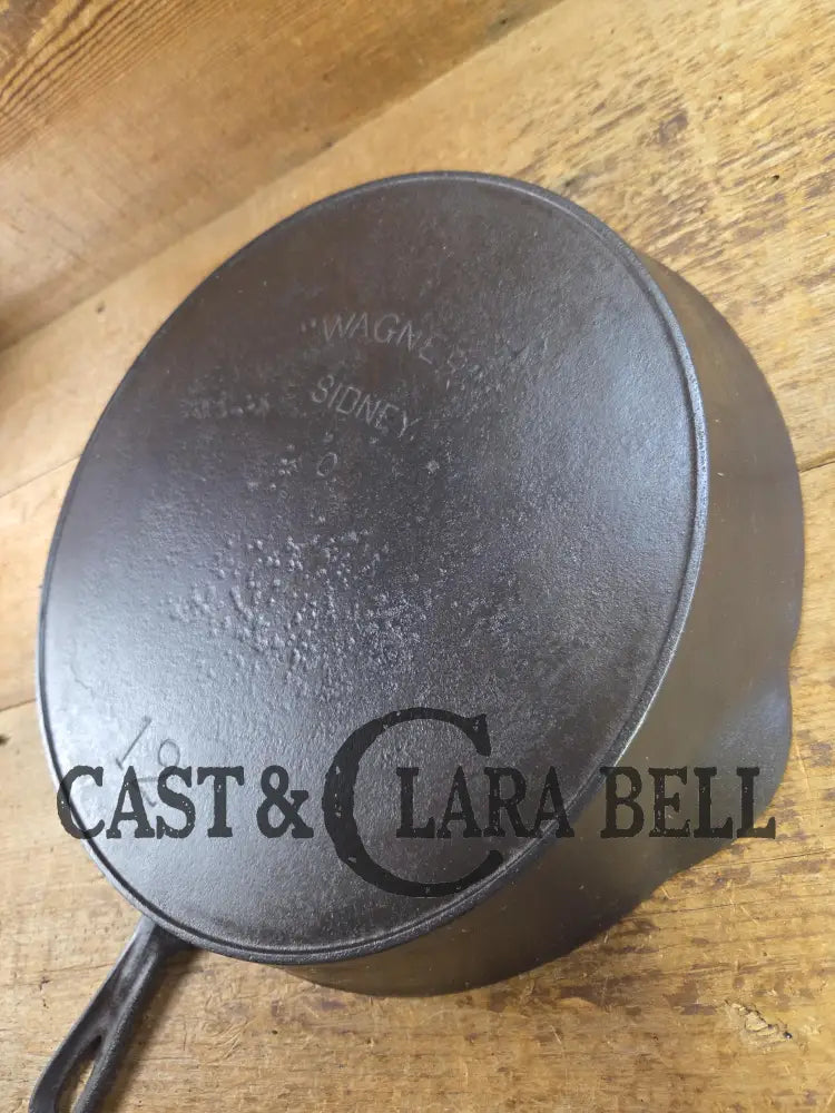 Price to Sell! HUGE 1920’s Wagner Sidney O #12 ’Arc Straight’ Skillet with Heat Ring. Fantastic daily user Skillet