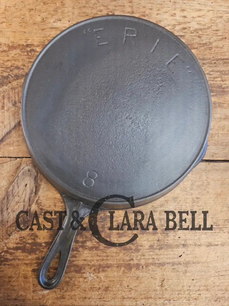 Priced to Sell! 1890’s 3rd Series ERIE #8 Skillet with Heat Ring 704. Amazing piece of culinary history. Wonderfully