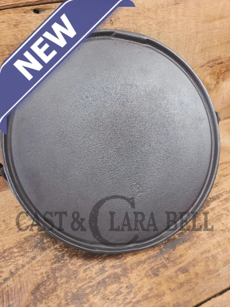 Priced To Sell: 1890’s Erie #12 Round Griddle Bailed Perfect Pizza Griddle - Griddle