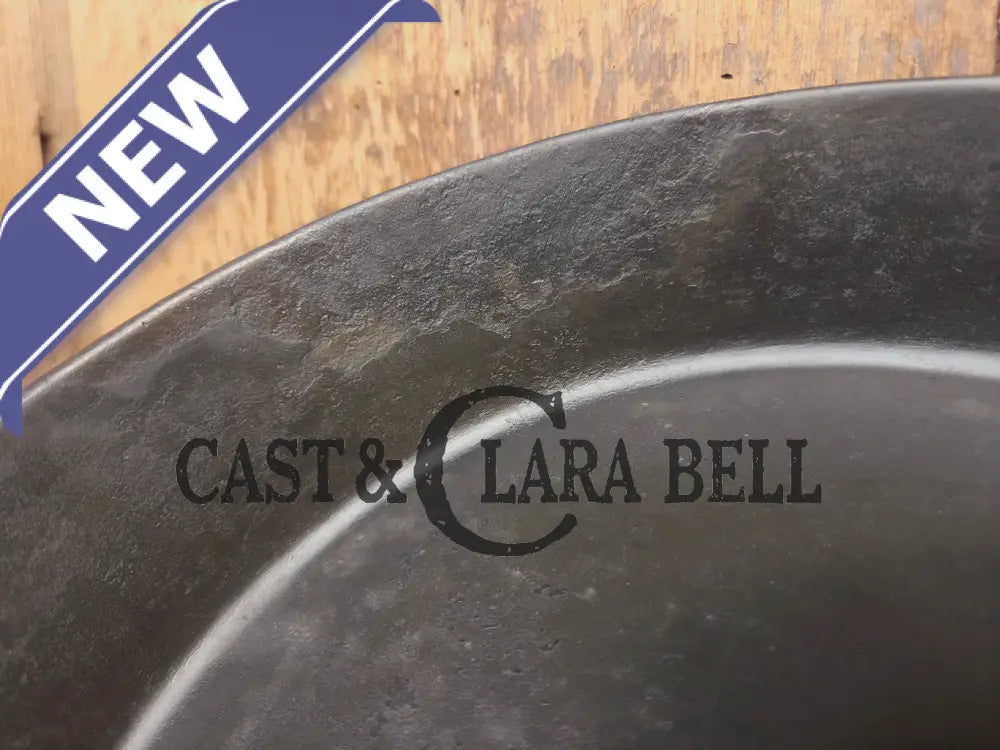 Priced to Sell! 1895-1910βs! Wagner Sidney #8 Cast Iron Skillet double Arc Logo and black iron finish Skillet