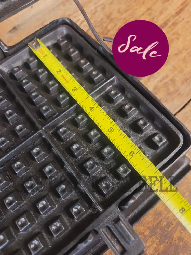 Priced to Sell 1900βs Early Wagner Mfg Co. Sidney O #8 Waffle Iron with Tall Base! - Waffle Iron