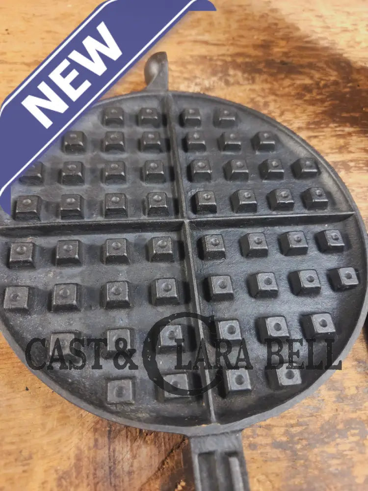 Priced to Sell 1910βs Early Wagner Mfg Co. Sidney O #8 Waffle Iron with Tall Base! - Waffle Iron
