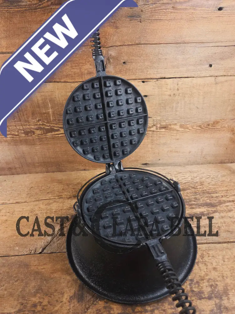 Priced to Sell 1910βs Early Wagner Mfg Co. Sidney O #8 Waffle Iron with Tall Base! - Waffle Iron
