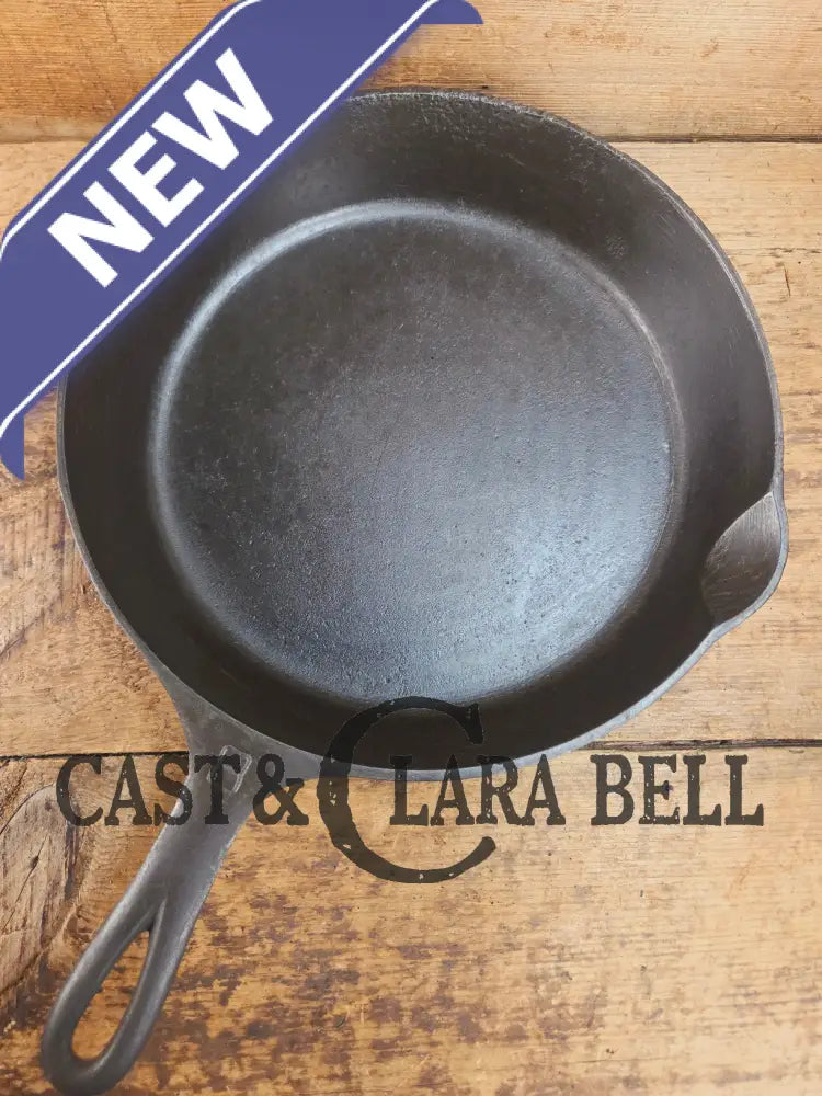 Priced To Sell! 1920βs Griswold #8 Skillet with Large Block Logo and Smooth Bottom 704 Skillet