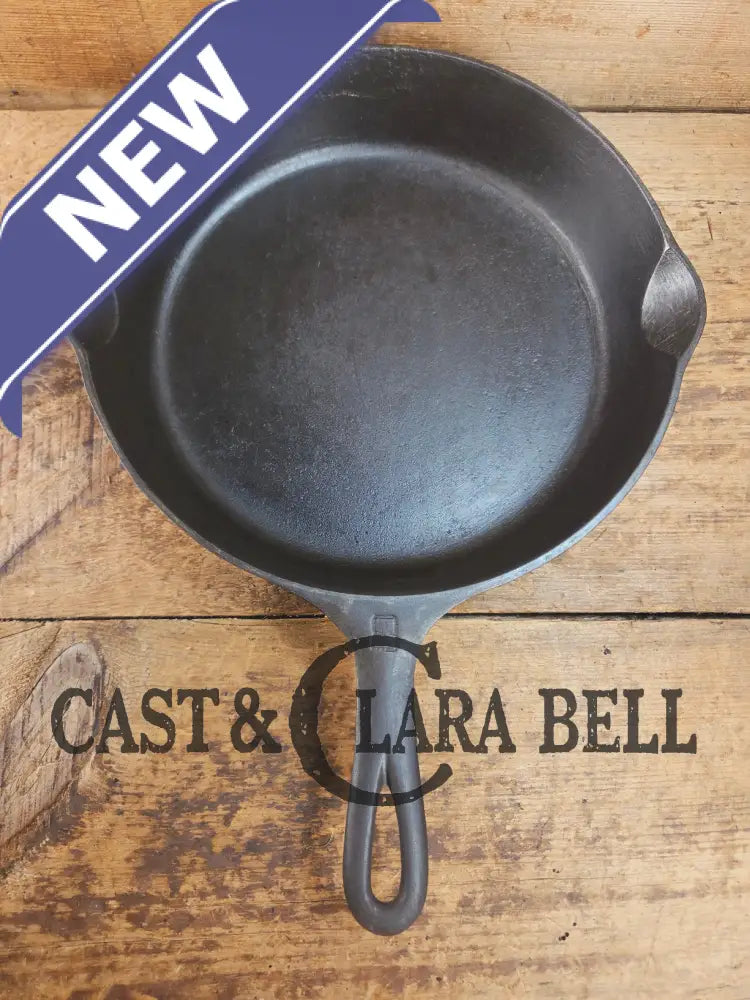 Priced To Sell! 1920βs Griswold #8 Skillet with Large Block Logo and Smooth Bottom 704 Skillet