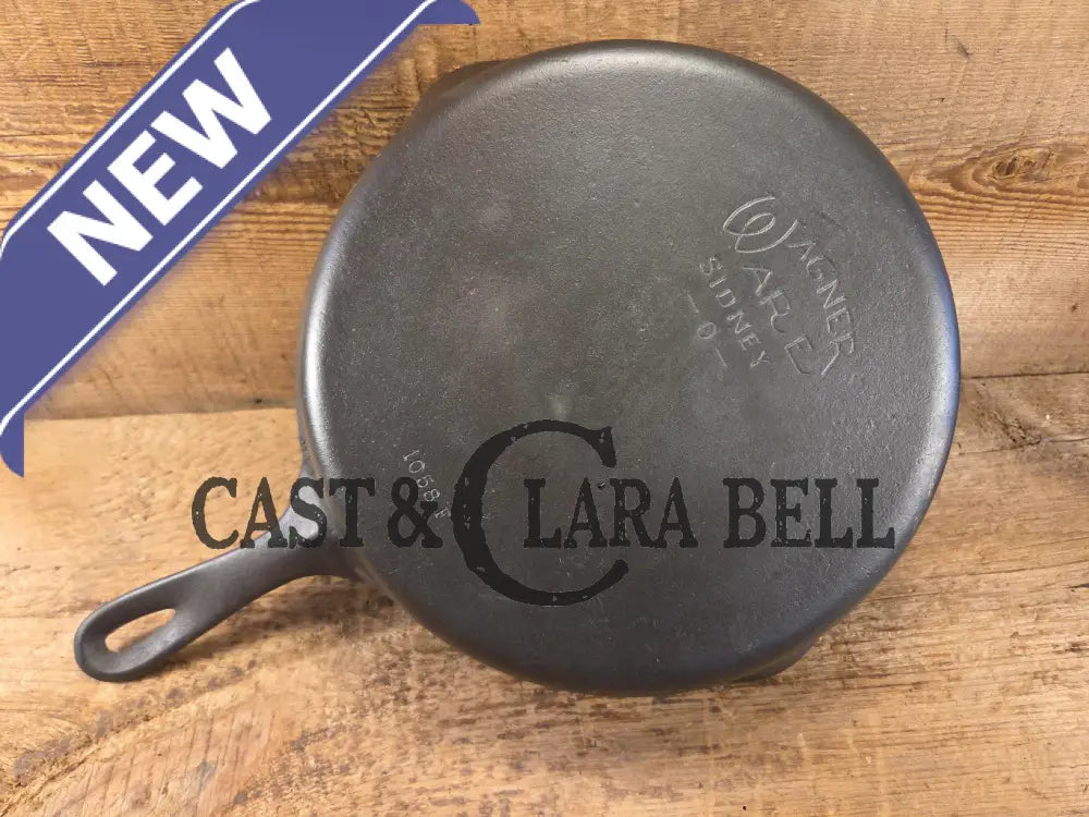 Priced to Sell! 1930’s era Wagner Ware #8 Cast Iron Skillet with Stylized Logo and Smooth Bottom 1058 F SEE PICS Skillet