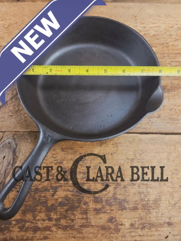 Priced to Sell! 1930’s Griswold #5 Cast Iron Skillet with Large Block Logo 724 C Skillet