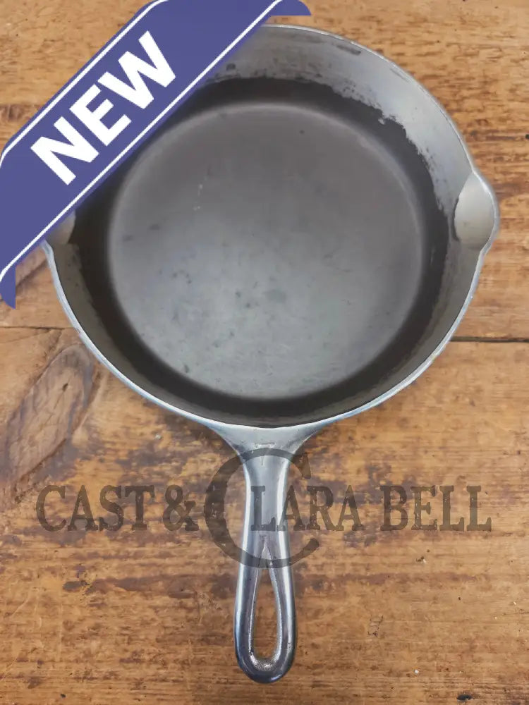 Priced to Sell! 1930’s Griswold #7 Chrome finish Cast Iron Skillet with Large Block Logo 701 - Skillet
