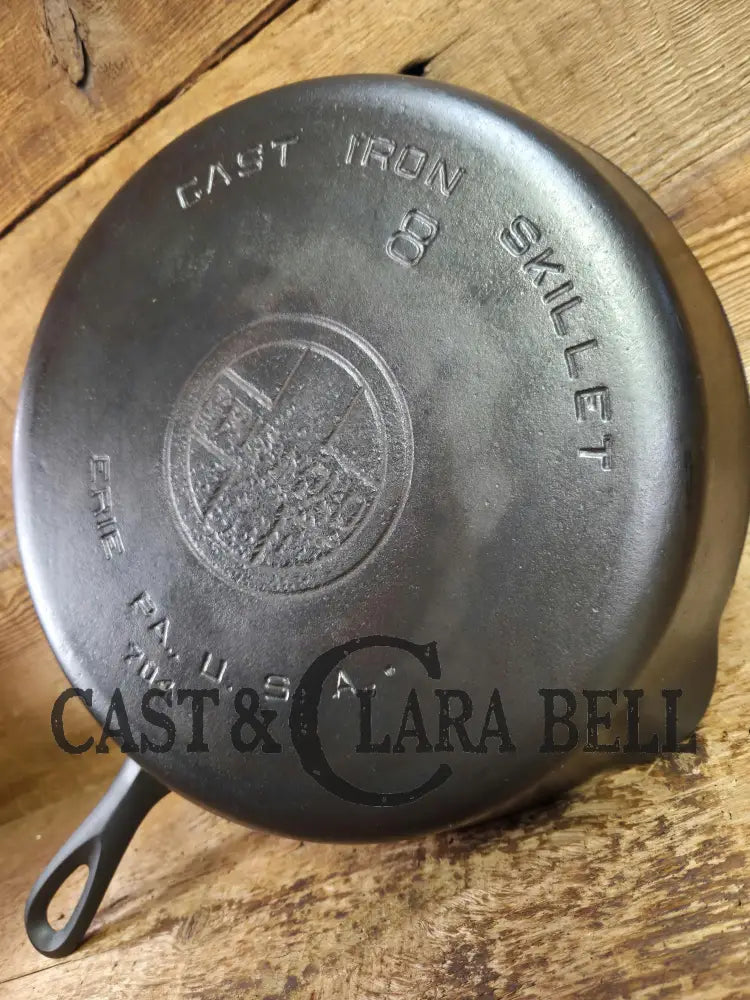 Priced to Sell! 1930’s Griswold #8 Cast Iron Skillet with Large Block Logo 704 K. Fully restored and ready to go Skillet