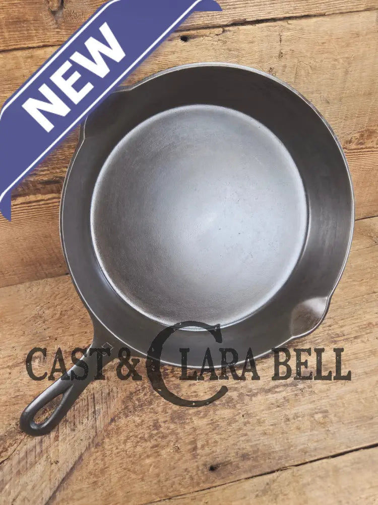 Priced to Sell! 1930’s Griswold #9 Skillet with Large Block Logo and Smooth Bottom 710 Skillet