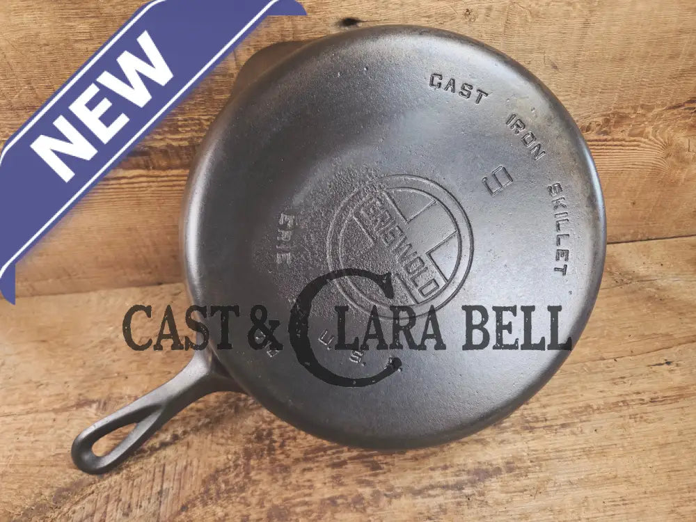 Priced to Sell! 1930’s Griswold #9 Skillet with Large Block Logo and Smooth Bottom 710 Skillet