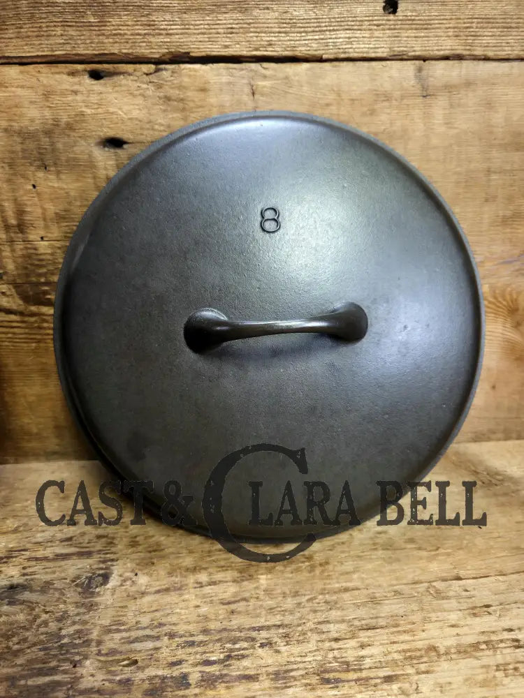 Priced to Sell! 1930’s Married Griswold’s Iron Mountain Lid & Foster #8 Bottom. PERFECT for cabin cooking first dutch