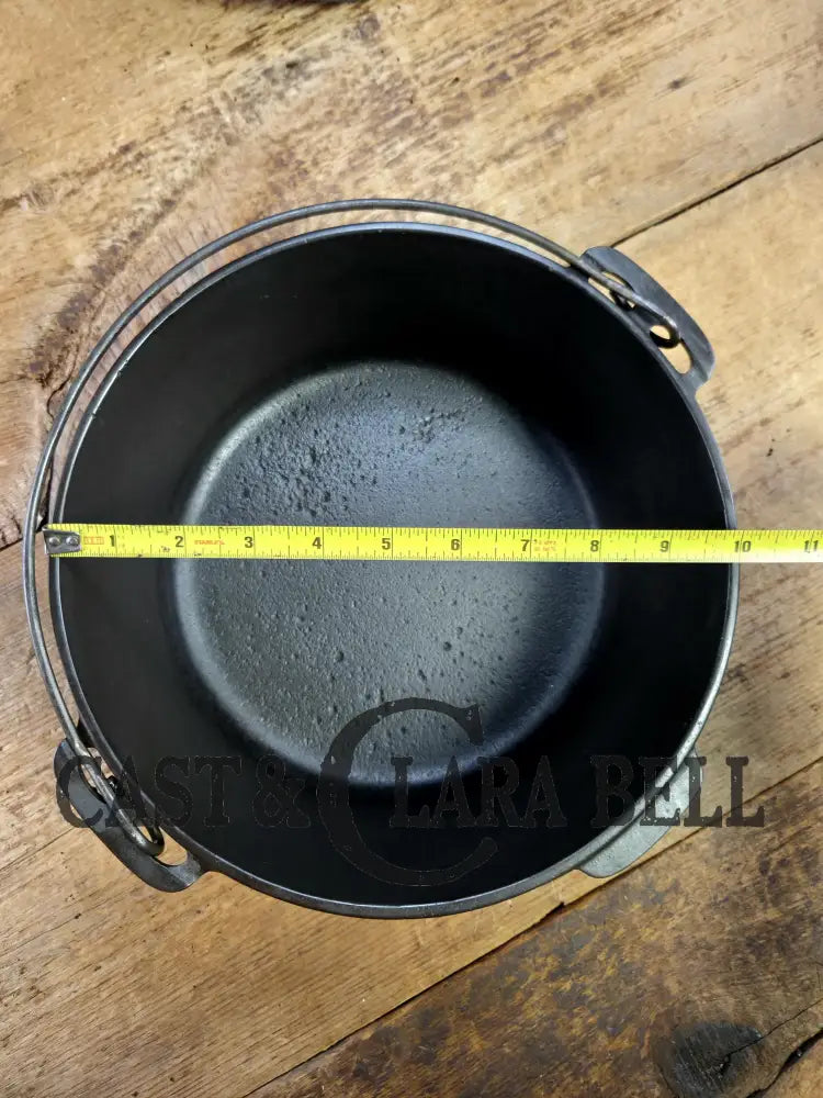 Priced to Sell! 1930âs Married Griswoldâs Iron Mountain Lid & Foster #8 Bottom. PERFECT for cabin cooking first dutch
