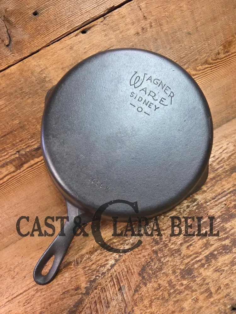 Priced to Sell! 1930’s Wagner Ware #8 Cast Iron Skillet with Stylized Logo 1058 V - Skillet
