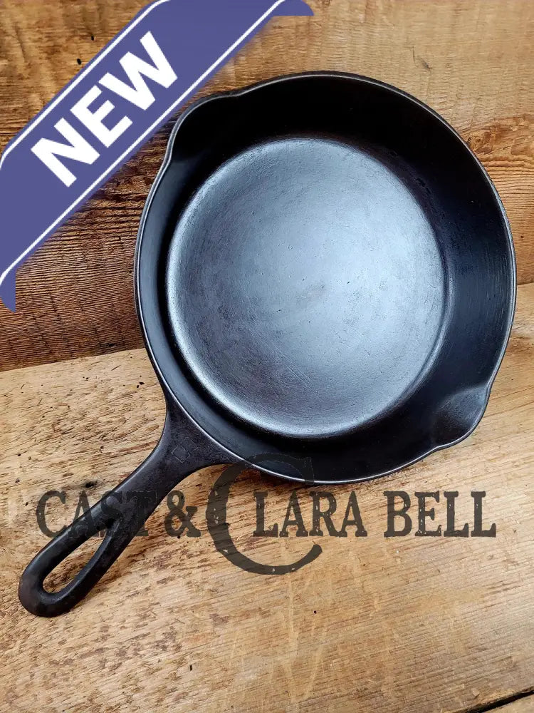 Priced To Sell! 1940’S Griswold #6 Cast Iron Skillet With Small Block Logo And Smooth Bottom 699 L