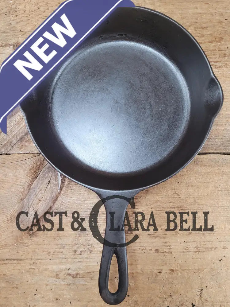 Priced To Sell! 1940’S Griswold #6 Cast Iron Skillet With Small Block Logo And Smooth Bottom 699 L