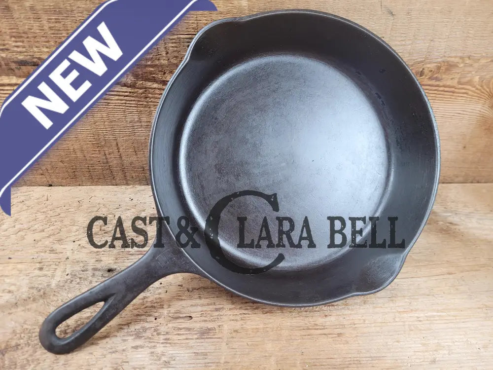 Priced To Sell! 1940’S Griswold #6 Cast Iron Skillet With Small Block Logo And Smooth Bottom 699 L