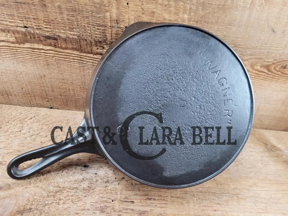 Priced To Sell! Amazing Chef’s Saute Skillet! 1920’S ’Arc Straight’ Wagner Sidney O #6