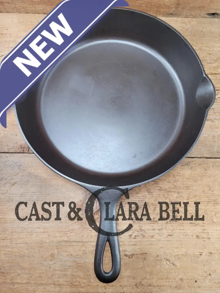 Priced To Sell! Big Skillet Great Price! 1910âS Griswold #10 Skillet Large Slant Logo 716 Erie