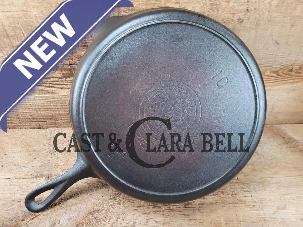 Priced To Sell! Big Skillet Great Price! 1910âS Griswold #10 Skillet Large Slant Logo 716 Erie