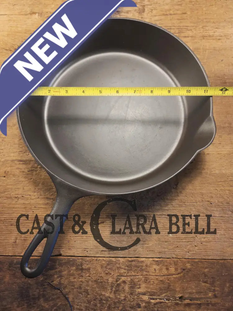 Priced to Sell. Early 1900βs Erie (Griswold) #9 Cast Skillet 710A. 6th Series Model light sulfur pitting on outside.