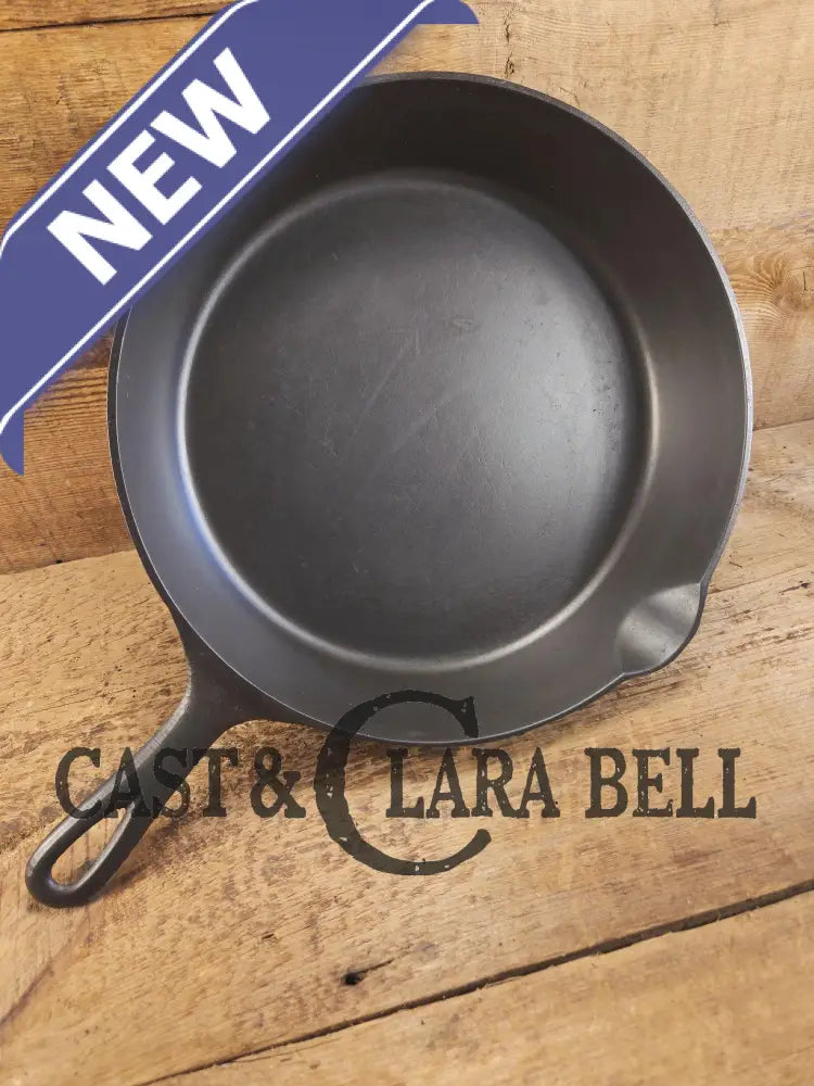 Priced to Sell. Early 1900βs Erie (Griswold) #9 Cast Skillet 710A. 6th Series Model light sulfur pitting on outside.