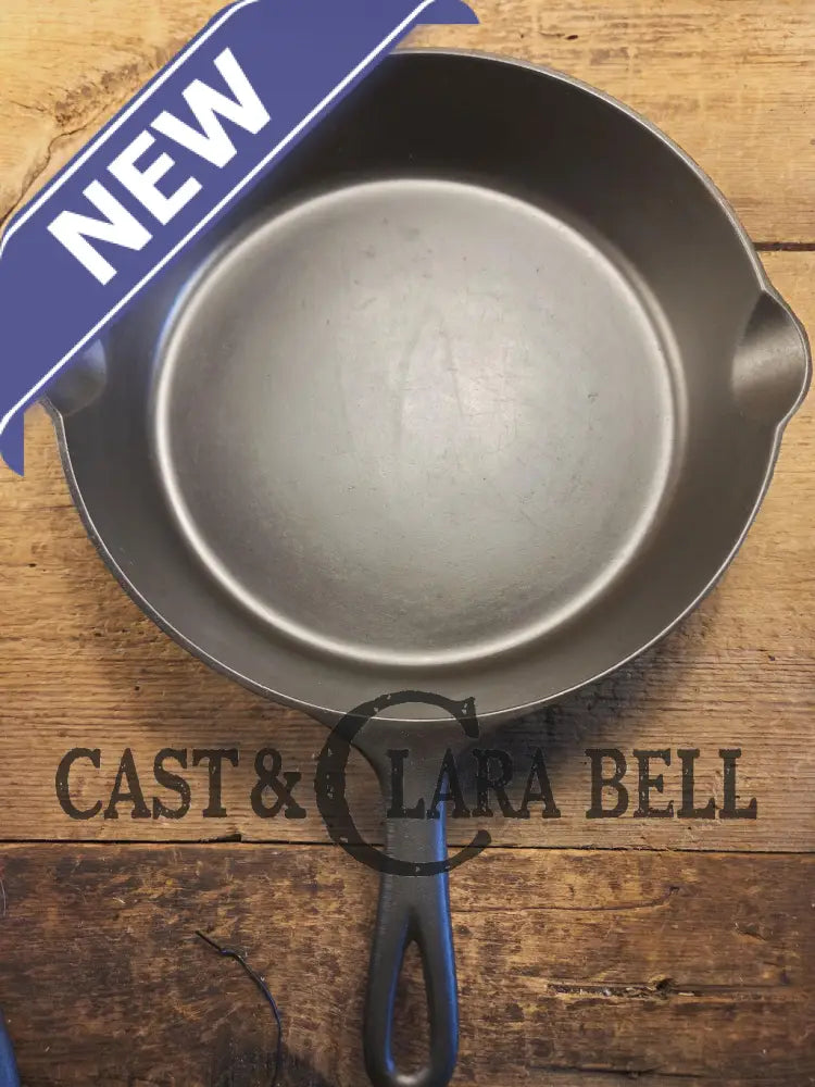 Priced to Sell. Early 1900βs Erie (Griswold) #9 Cast Skillet 710A. 6th Series Model light sulfur pitting on outside.
