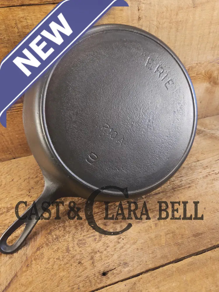Priced to Sell. Early 1900βs Erie (Griswold) #9 Cast Skillet 710A. 6th Series Model light sulfur pitting on outside.