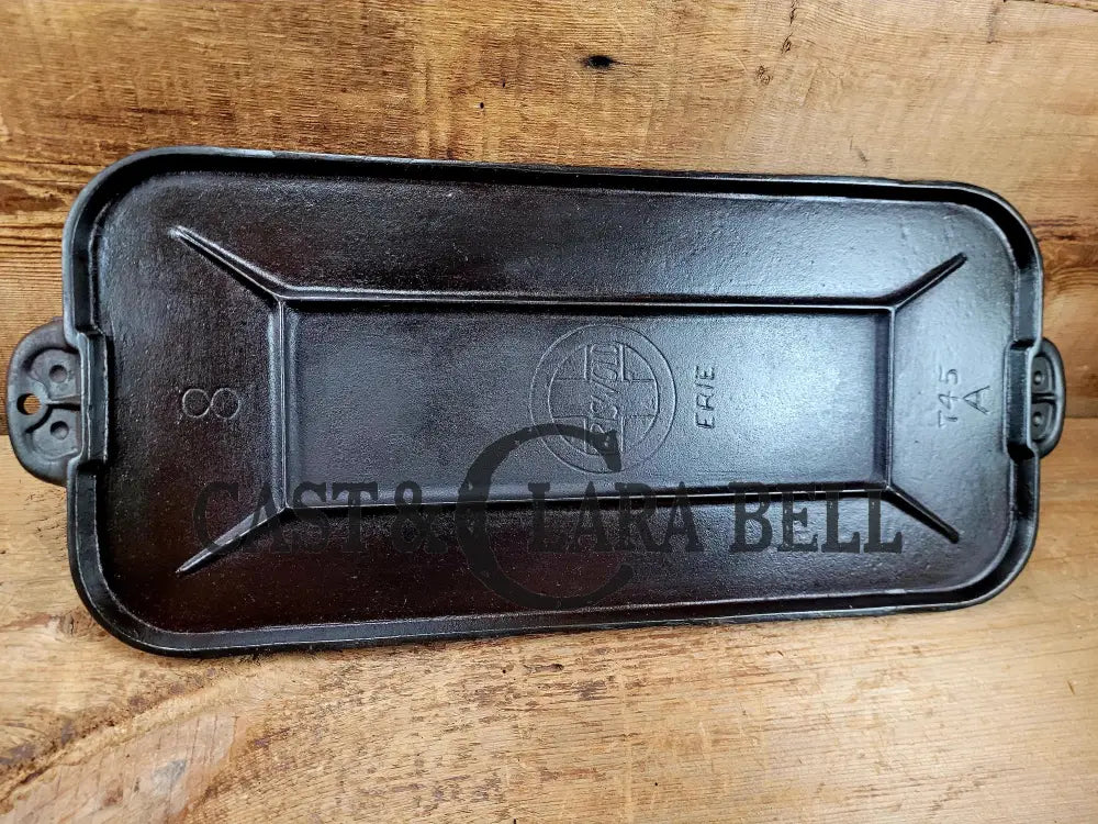 Priced to Sell! Early 1900βs hard to find Griswold Long Griddle with Slant Block Logo ERIE 745. Restored and ready to