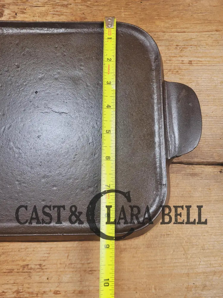 Priced to Sell! Early 1900’s hard to find Griswold Long Griddle with Slant Block Logo ERIE 745. Restored and ready to