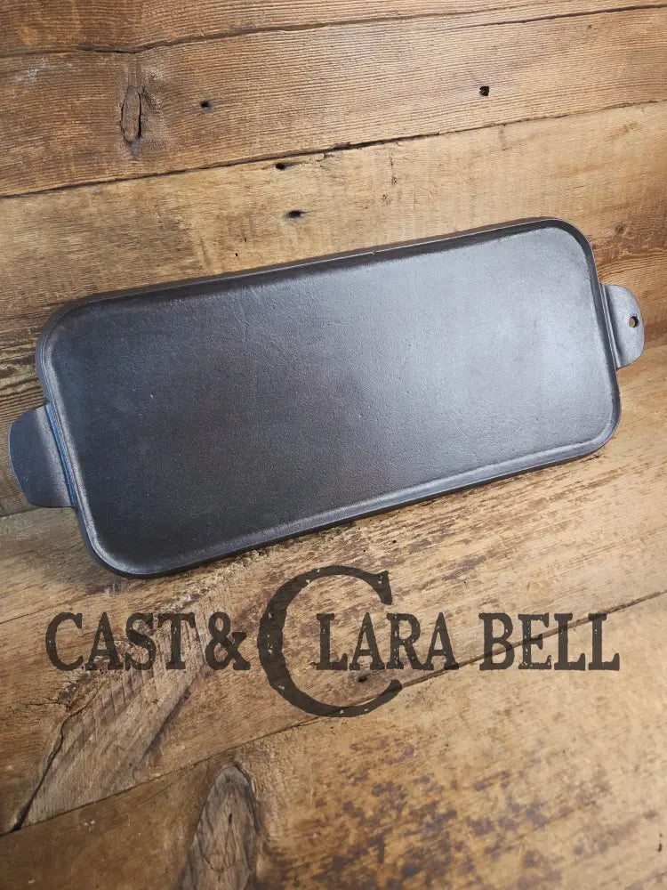 Priced to Sell! Early 1900βs hard to find Griswold Long Griddle with Slant Logo ERIE 745 A. Perfect for pancakes and