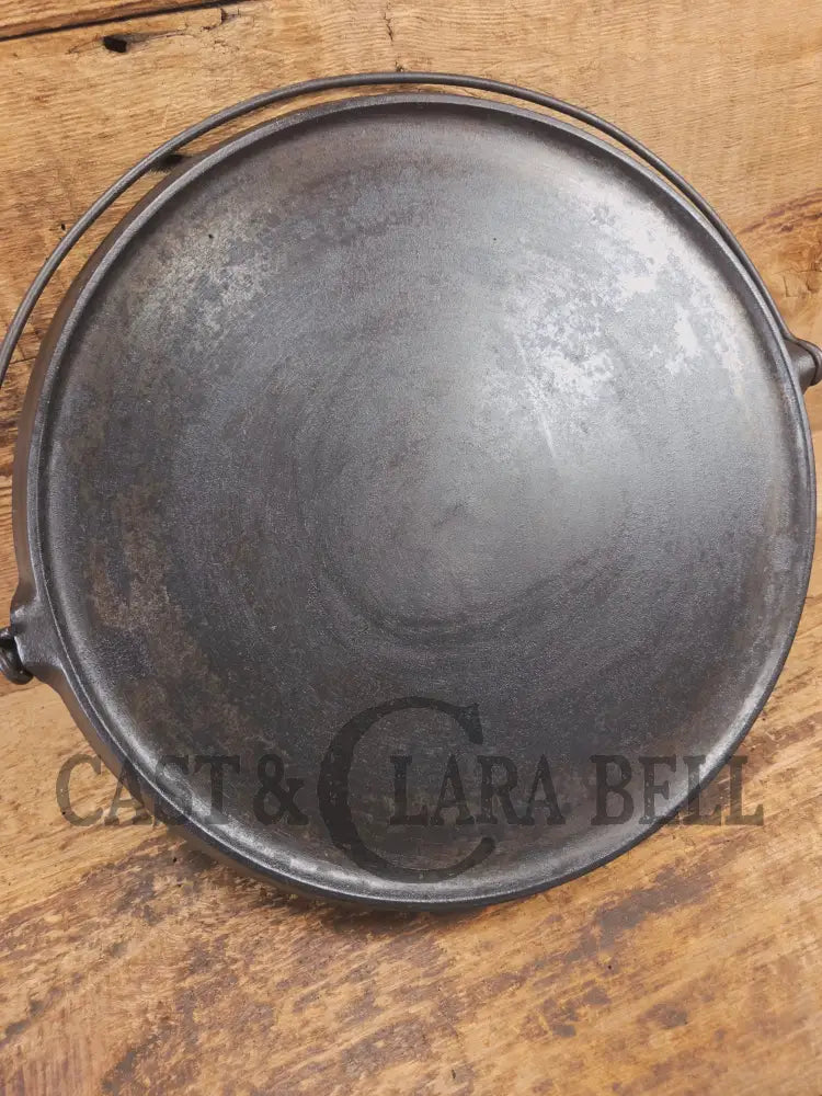 Priced To Sell: 1910βs Era Griswold Slant Logo No. 12 Round Griddle Bailed 741. ERIE. Perfect Pizza Griddle - Griddle