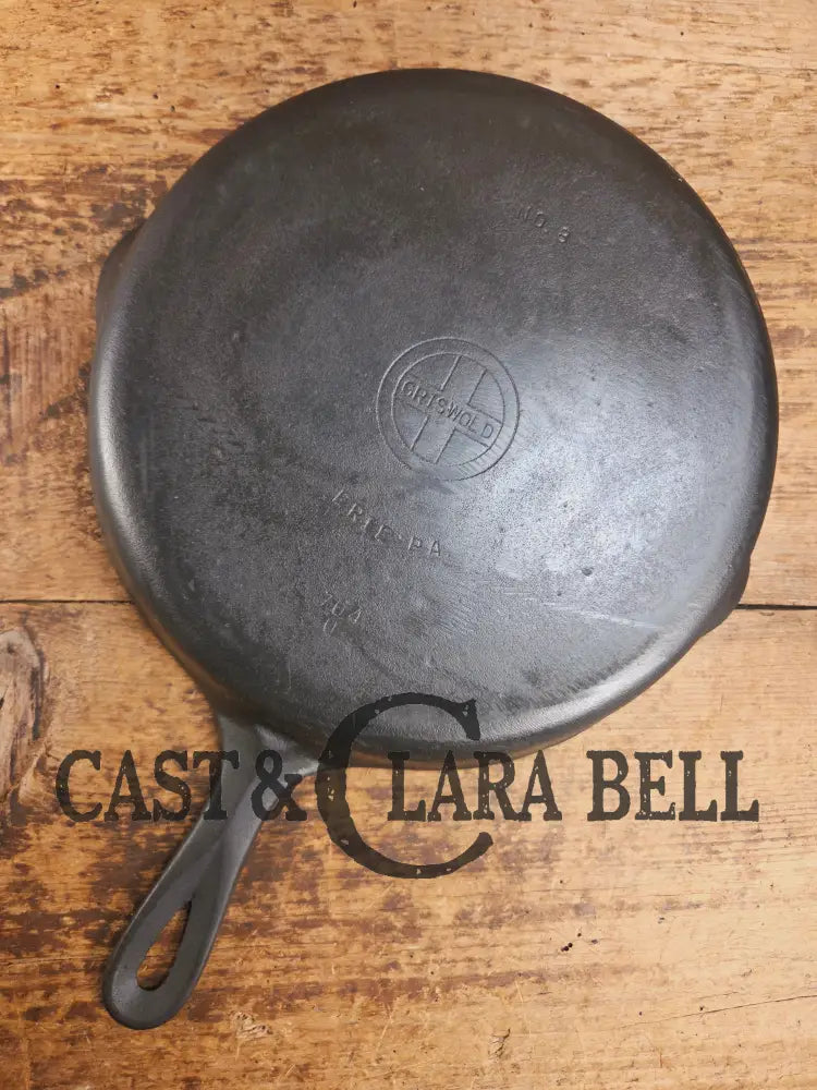 Priced to Sell! GREAT campfire cooker 1940’s Griswold cast iron skillet. Small block 704 U Skillet