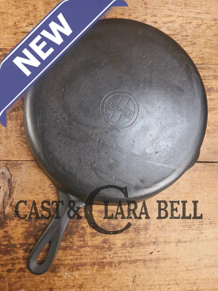 Priced to Sell! GREAT campfire cooker 1940βs Griswold cast iron skillet. Small block 704 U Skillet