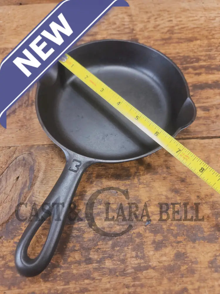 Priced to Sell!! Griswold #3 Skillet with Large Block Logo and Smooth Bottom 709 - Skillet