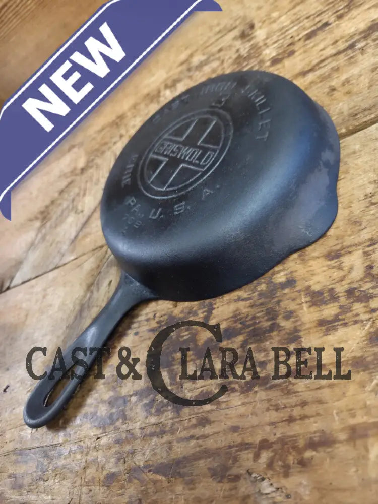Priced to Sell!! Griswold #3 Skillet with Large Block Logo and Smooth Bottom 709 A Skillet