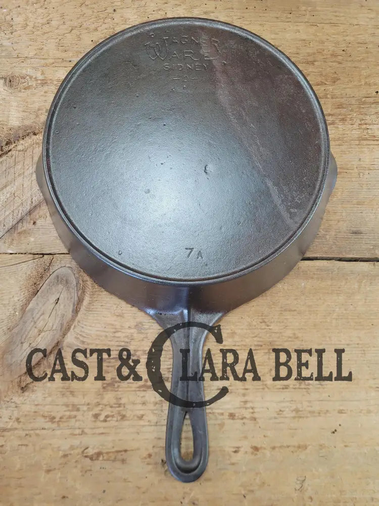 Priced to Sell! Harder to find 1920βs era Stylized logo Wagner Ware #7 Cast Iron Skillet #7A. Great saute skillet