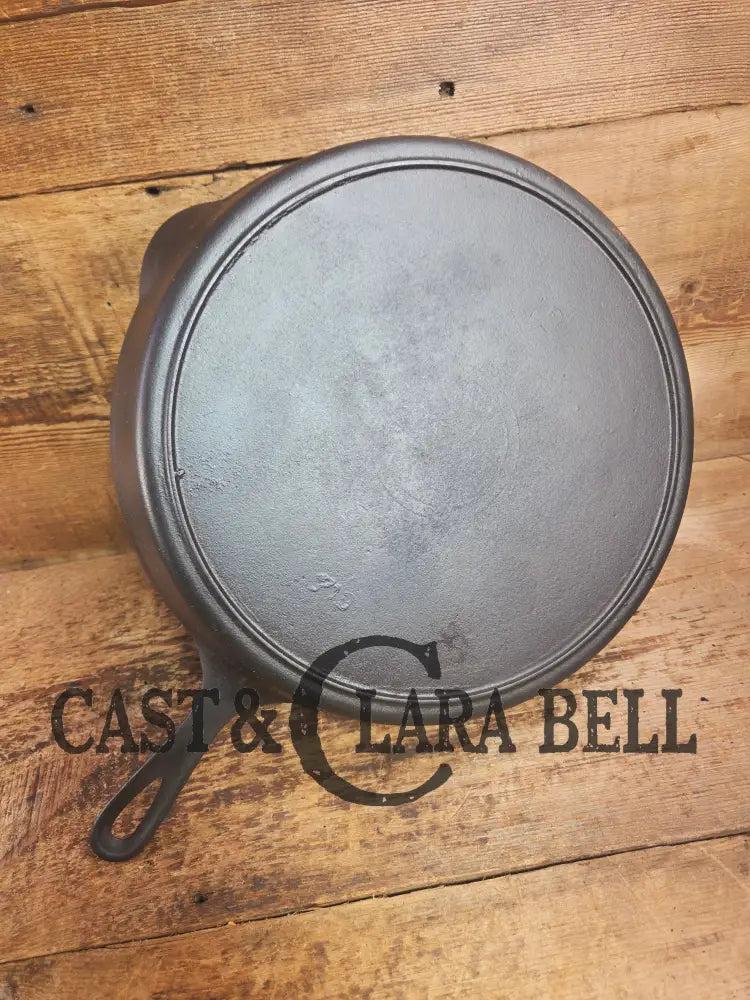 Priced to Sell! Huge 1920βs Griswold No. 12 Skillet with Block Logo 719 and ERIE. Perfect bacon skillet Skillet