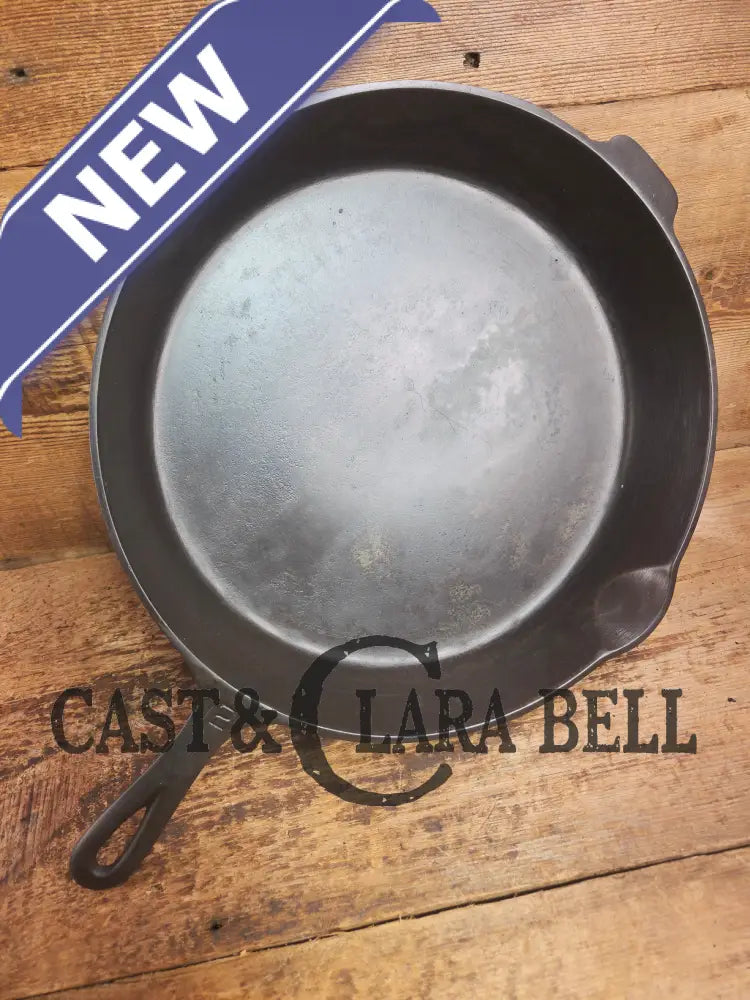 Priced to Sell! Huge 1920βs Griswold No. 12 Skillet with Block Logo 719. Perfect bacon skillet Skillet