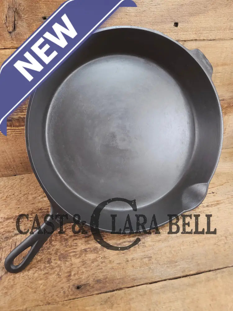 Priced to Sell. Huge beautiful 1930’s Griswold No. 12 Skillet Small Block Logo 719 D. Perfect bacon skillet! Restored