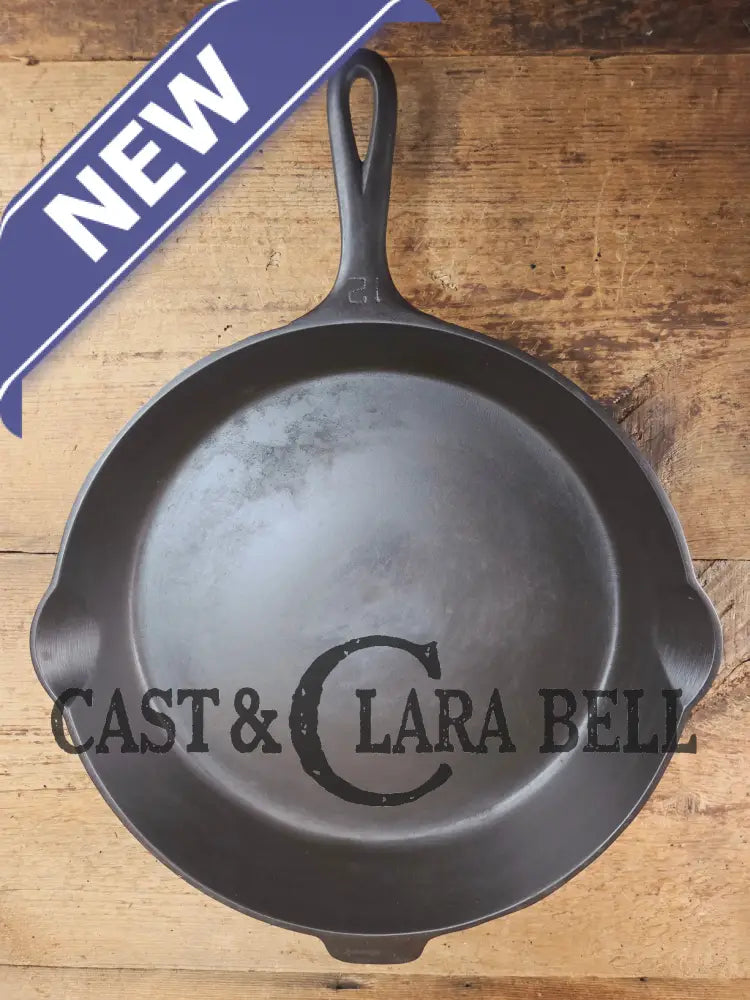 Priced to Sell. Huge beautiful 1930’s Griswold No. 12 Skillet Small Block Logo 719 D. Perfect bacon skillet! Restored