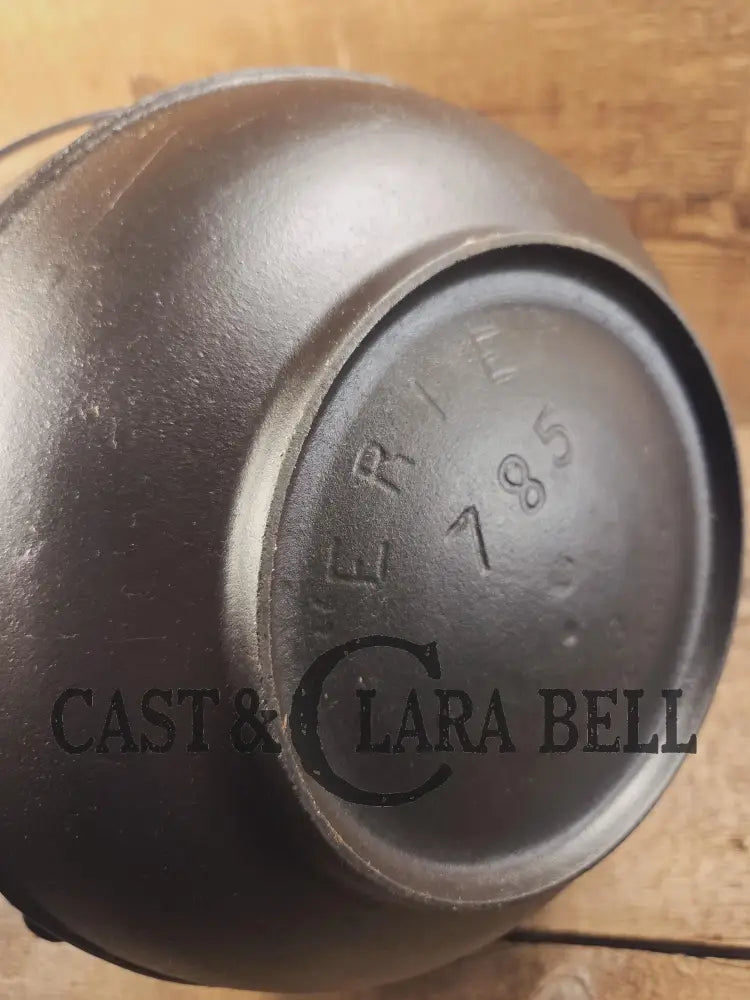 Priced to Sell! Late 1800βs Griswold ERIE #3 Kettle 785. Restored and Ready to Use! Dutch Ovens Trivets & Kettles