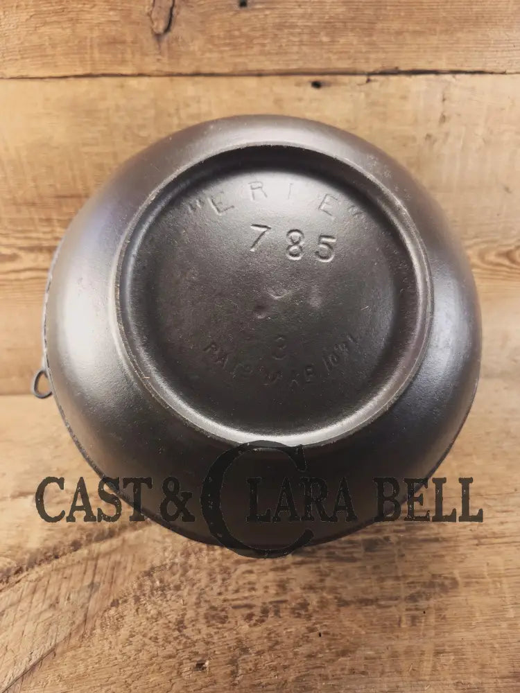 Priced to Sell! Late 1800βs Griswold ERIE #3 Kettle 785. Restored and Ready to Use! Dutch Ovens Trivets & Kettles