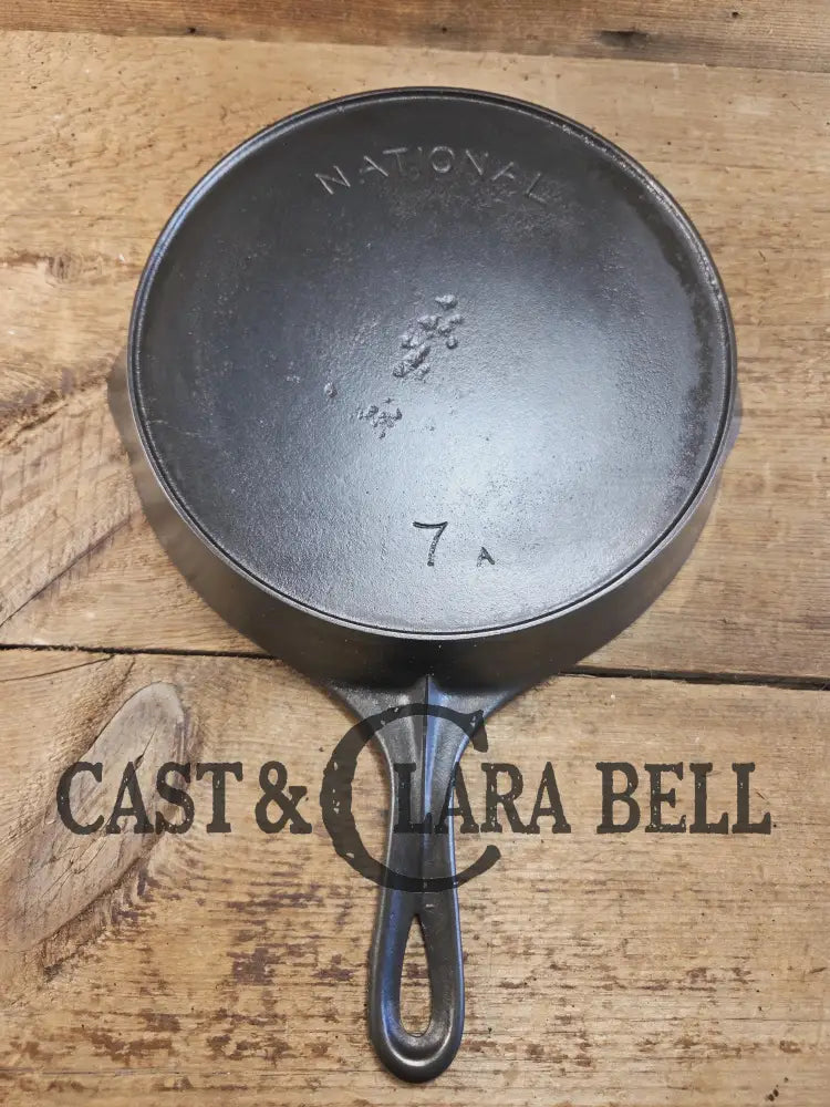 Priced to Sell. National (by Wagner) #7 Vintage Skillet. This lightweight skillet (c. 1914-1930) is a beauty. Skillet