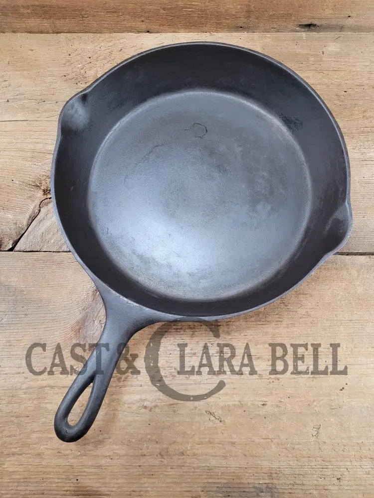 Priced To Sell! See Pics And Description! Early 1900βS Wagner Ware #9 Arc Straight Logo Cast Iron