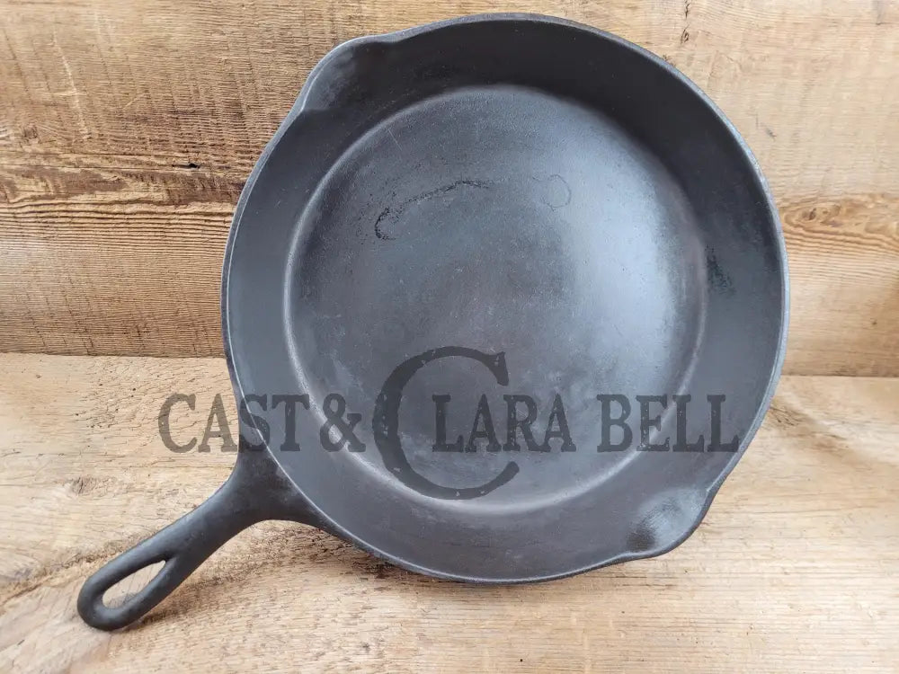 Priced To Sell! See Pics And Description! Early 1900βS Wagner Ware #9 Arc Straight Logo Cast Iron