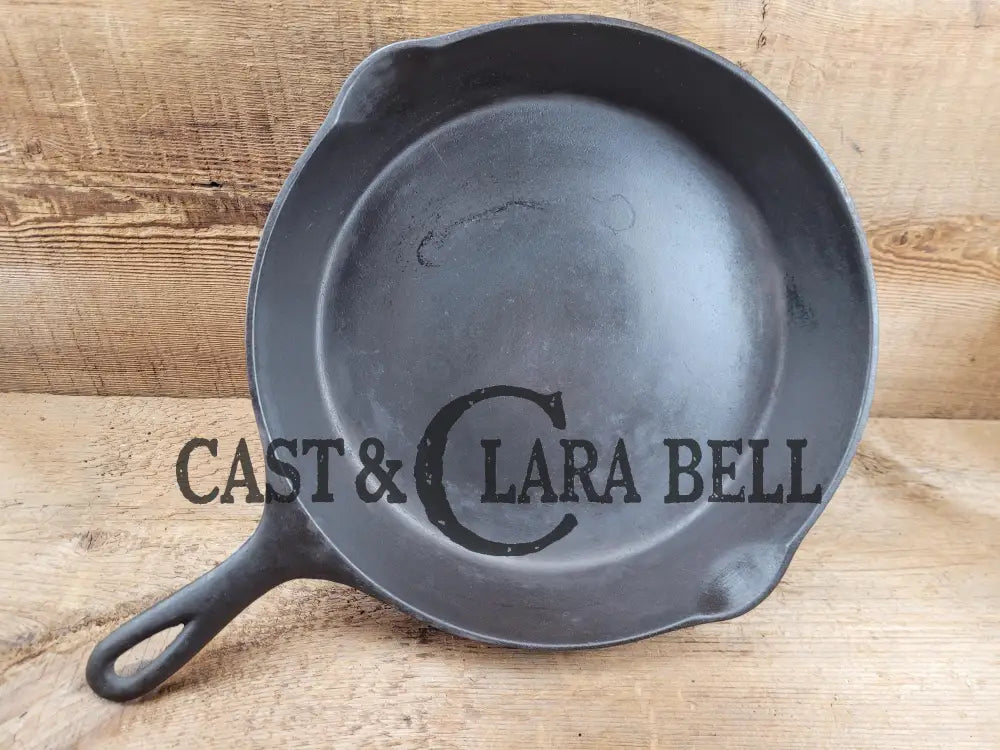 Priced To Sell! See Pics And Description! Early 1900’S Wagner Ware #9 Arc Straight Logo Cast Iron